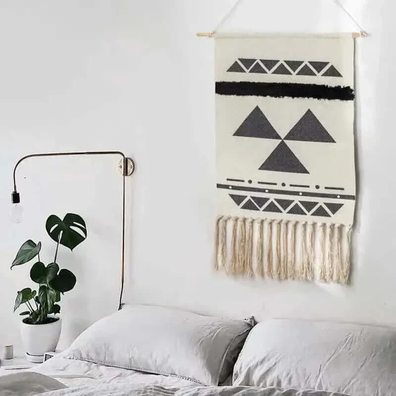 Boho Cotton Macrame Wall Hanging Rug