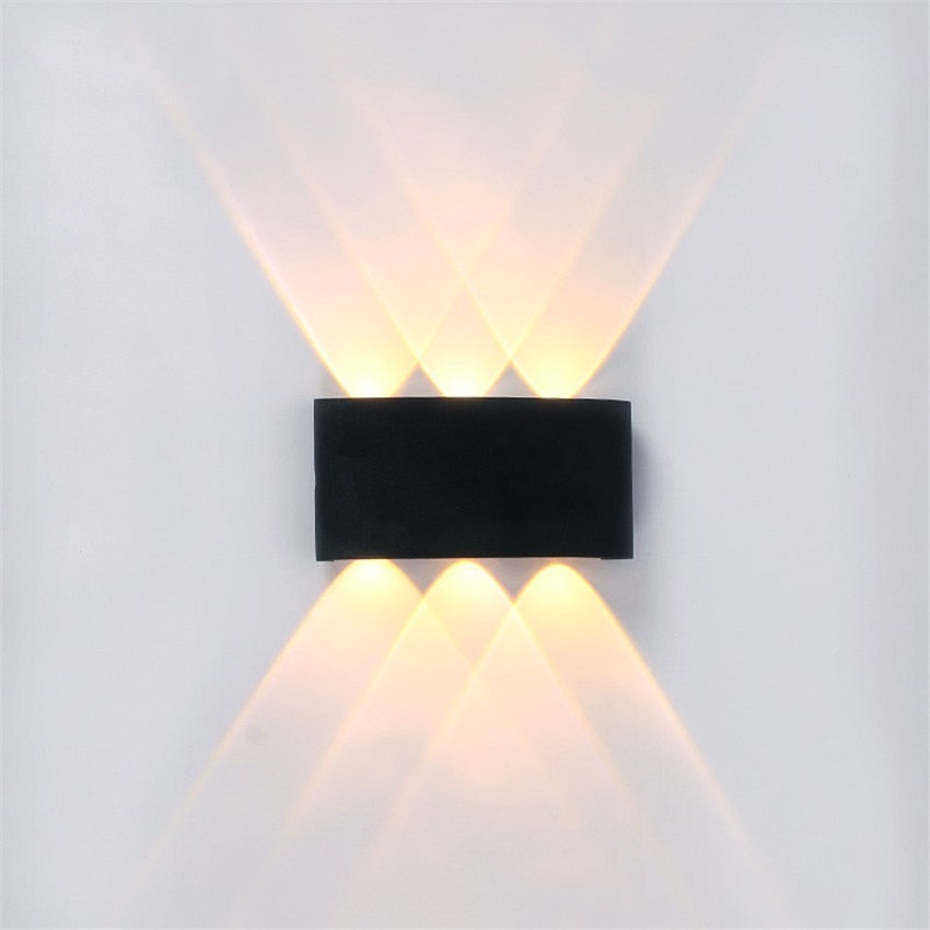 Modern Waterproof LED Wall Light for Indoor and Outdoor Use