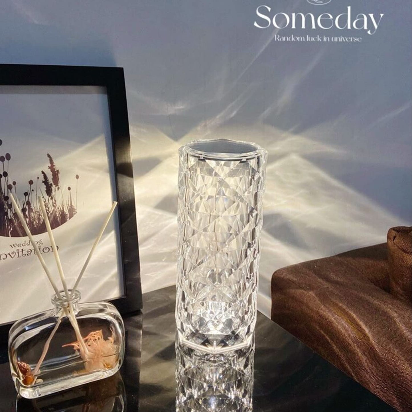 Crystal Touch Table Lamp with 16 Color Options