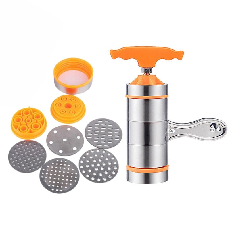 Manual Stainless Steel Pasta Maker for Fresh Noodles