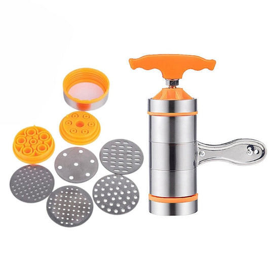 Manual Stainless Steel Pasta Maker for Fresh Noodles