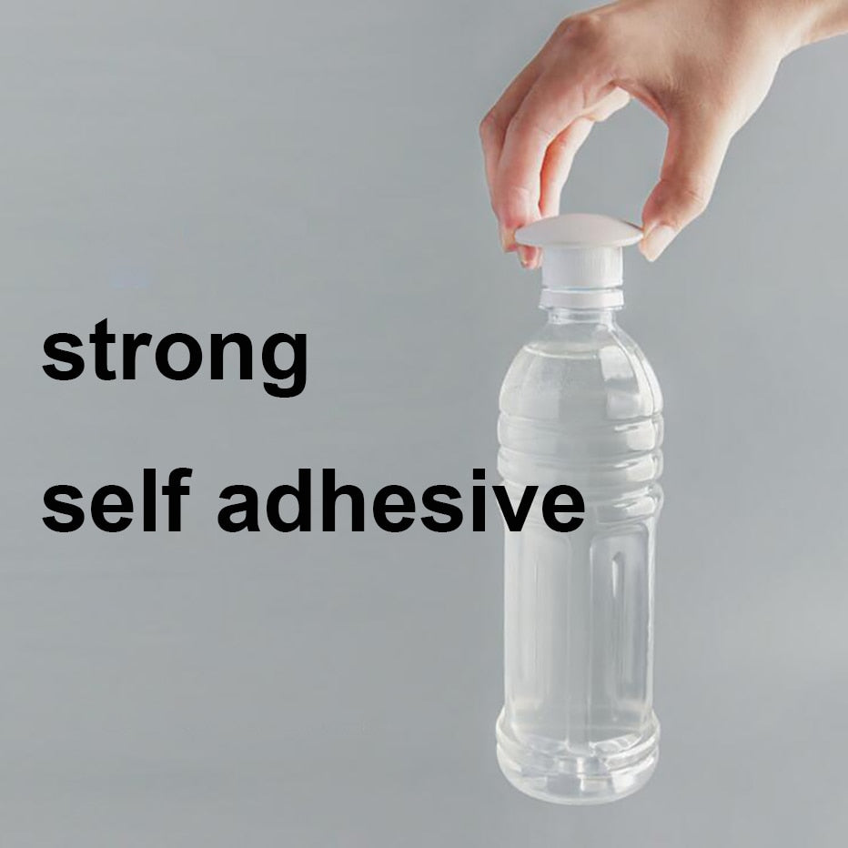 Silicone Door Stopper with Self-Adhesive Shock Absorption