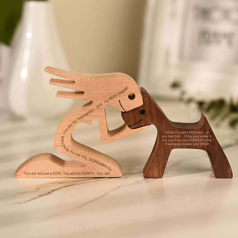 Danish Hand-Carved Wooden Animal Ornaments