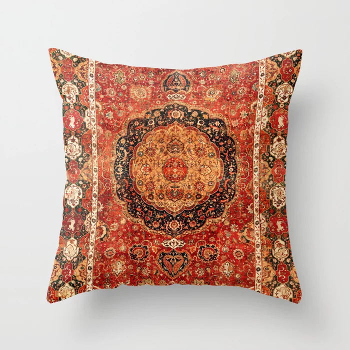 Moroccan Style Plush Cushion Cover 16x16 18x18 20x20 24x24 Inches