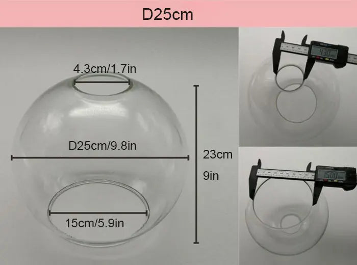 Clear Glass Bell Lamp Shade for Elegant Light Diffusion