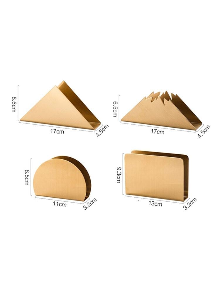Stainless Steel Napkin Holder - Elegant Minimalist Design