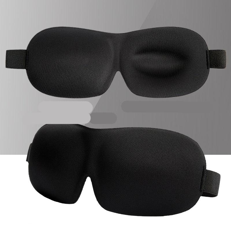 3D Light Blocking Sleep Mask with Soft Padded Fabric