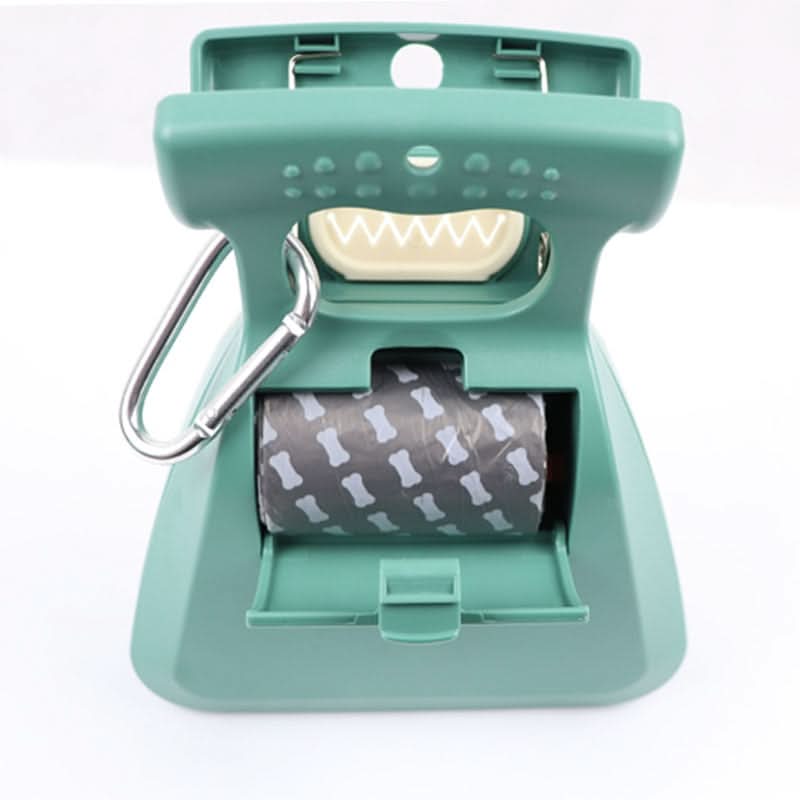 Portable One-Handed Dog Poop Scooper with Clip