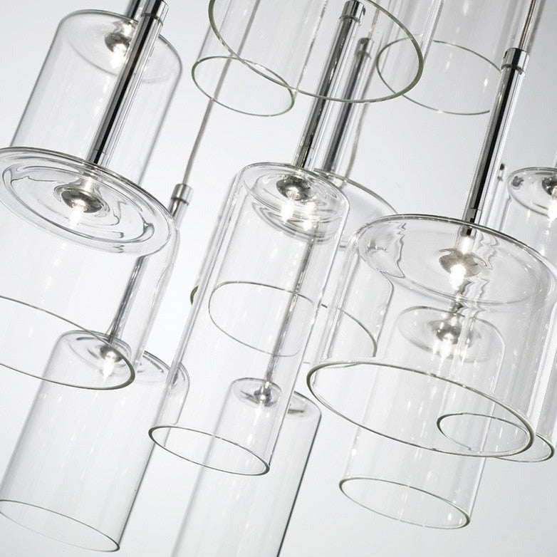 Glass Pendant Light for Dining Table - Modern Chic Design