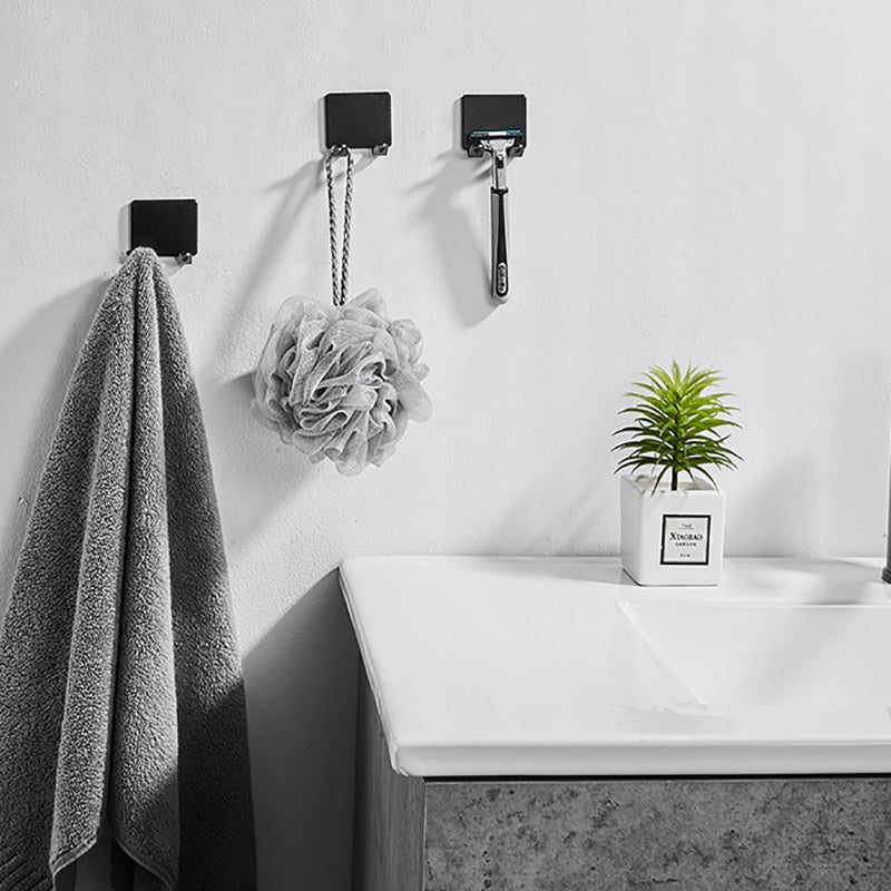Wall Mounted Razor Holder - No Drill Bathroom Storage Hook