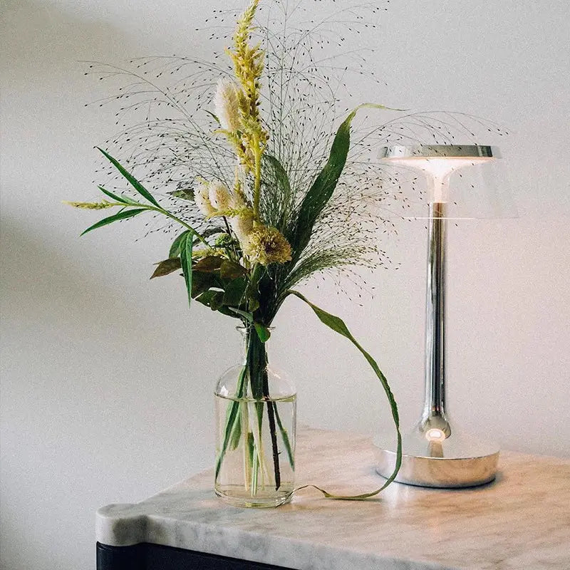 Rechargeable Touch Control Crystal Table Lamp