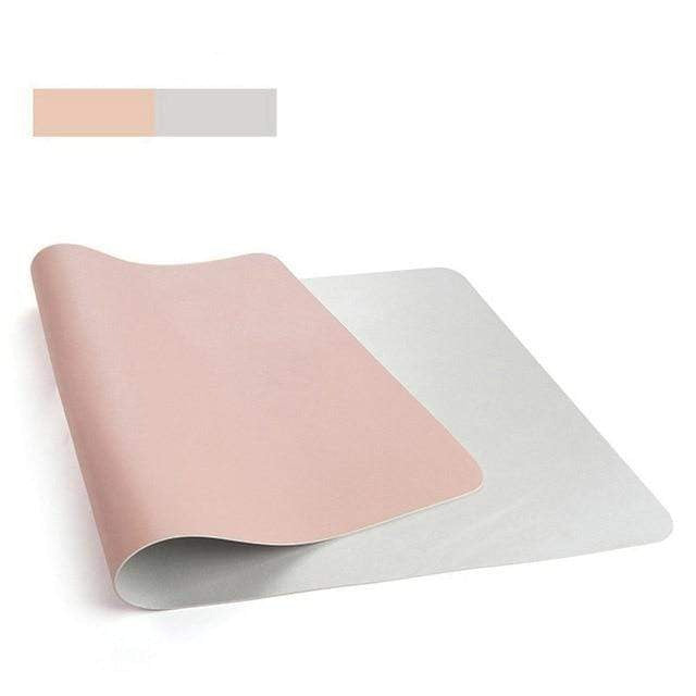 Vegan Leather Reversible Desk Pad