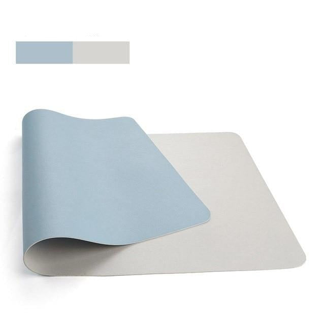 Vegan Leather Reversible Desk Pad
