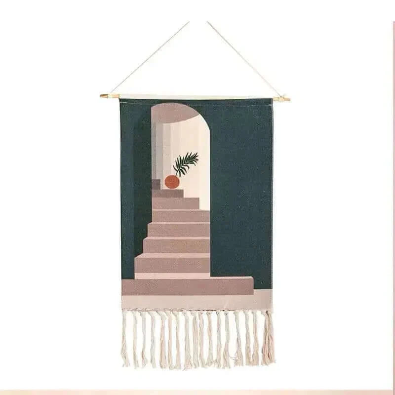 Boho Cotton Macrame Wall Hanging Rug