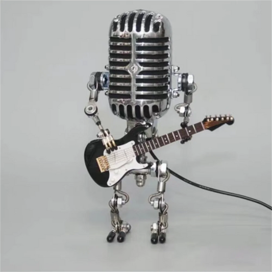 Dimmable Guitar Robot Table Lamp