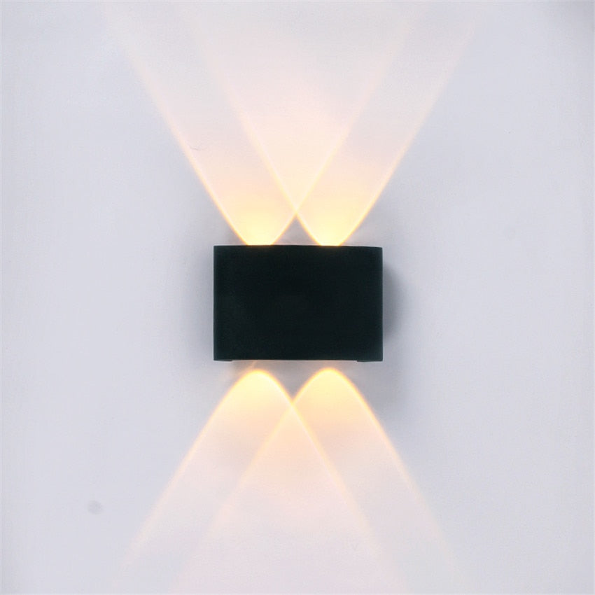 Modern Waterproof LED Wall Light for Indoor and Outdoor Use