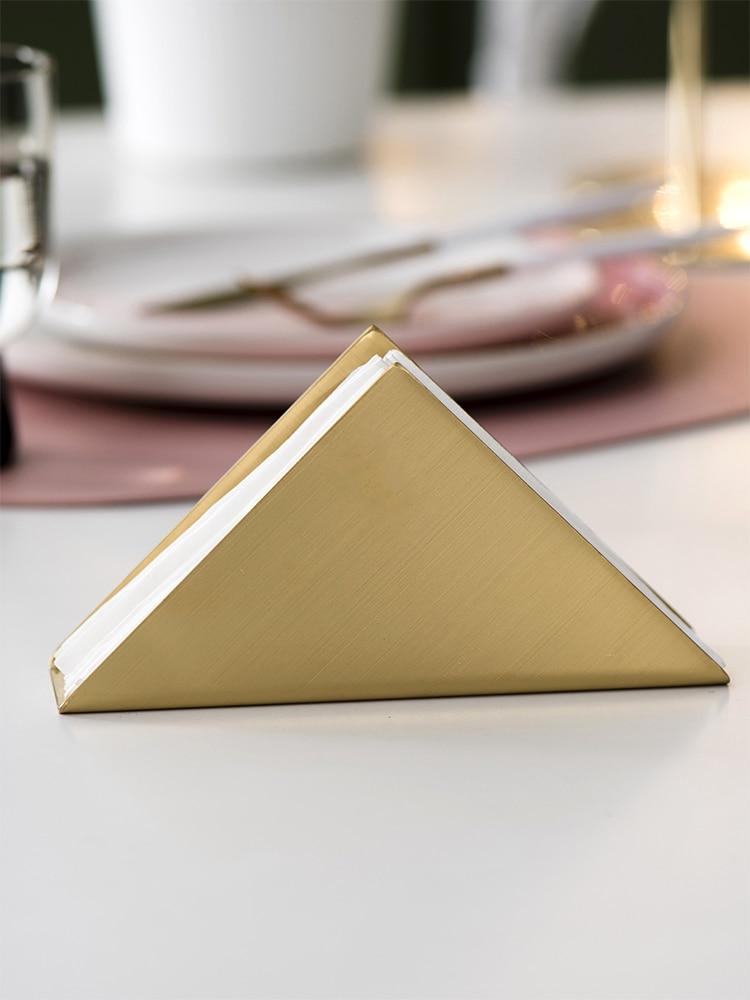 Stainless Steel Napkin Holder - Elegant Minimalist Design