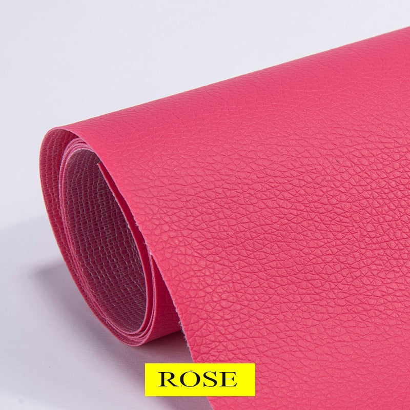 Self-Adhesive Leather Repair Patch Kit for Synthetic Surfaces