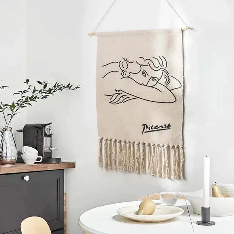Boho Cotton Macrame Wall Hanging Rug