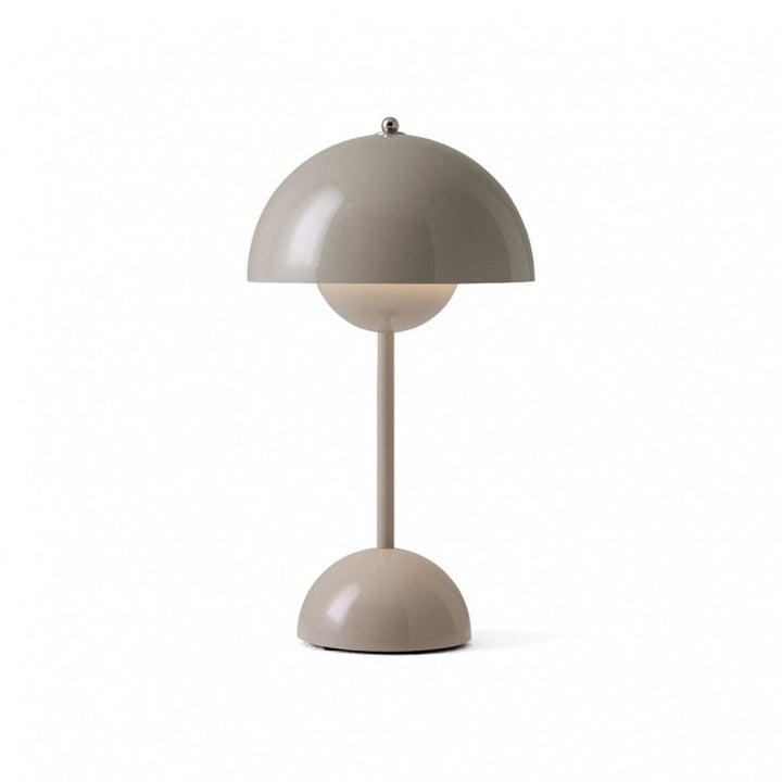 Rechargeable Mushroom Table Lamp with Touch Control - Minimalist Design