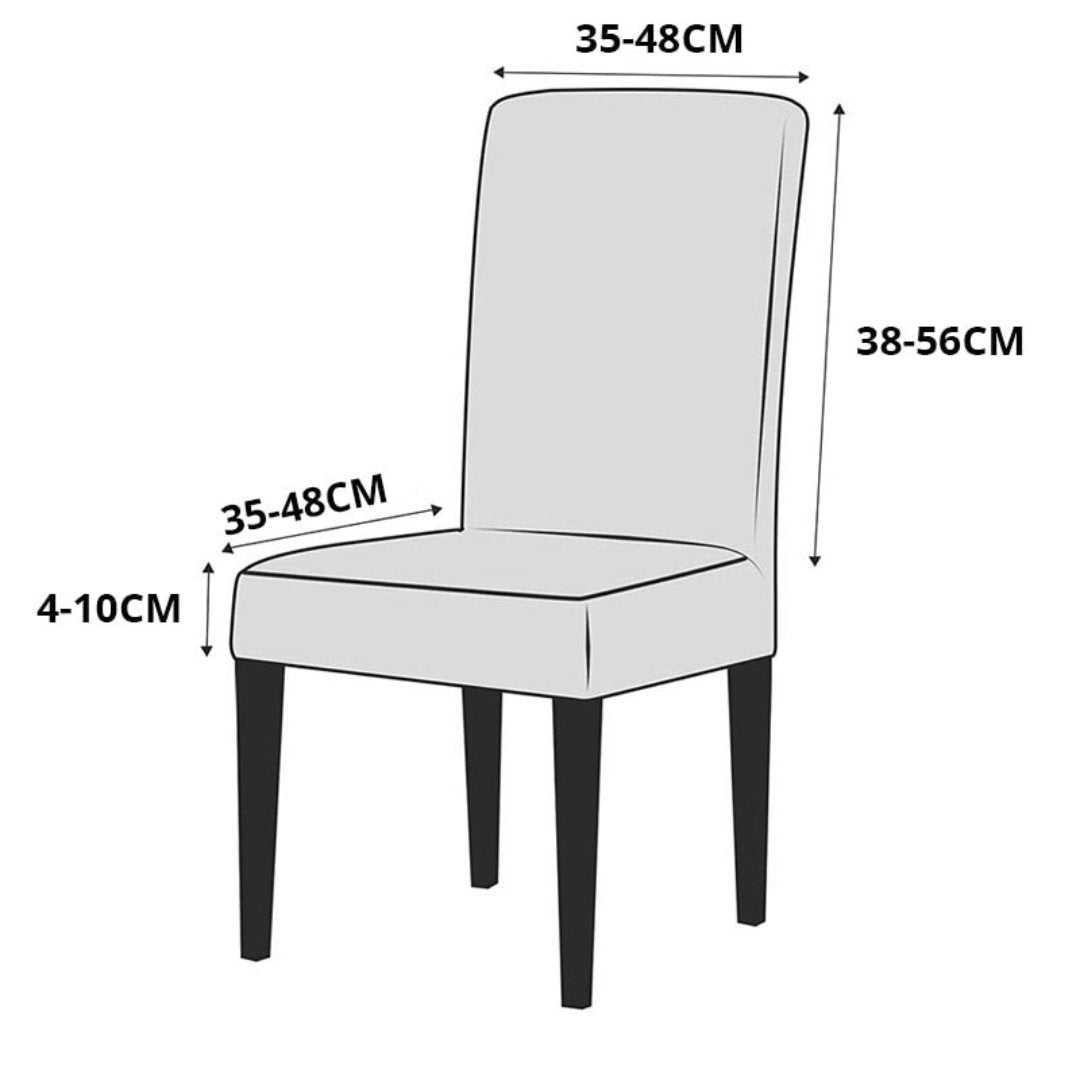 Stylish Stretch Chair Covers Set of 2