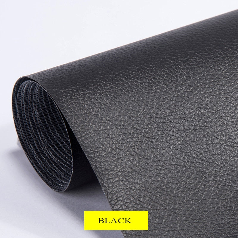 Self-Adhesive Leather Repair Patch Kit for Synthetic Surfaces