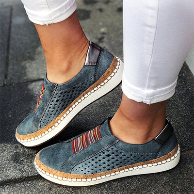 CAROLYN - Chic Boho Slip-On Sneakers