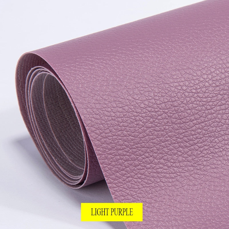 Self-Adhesive Leather Repair Patch Kit for Synthetic Surfaces