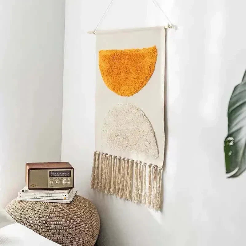 Boho Cotton Macrame Wall Hanging Rug