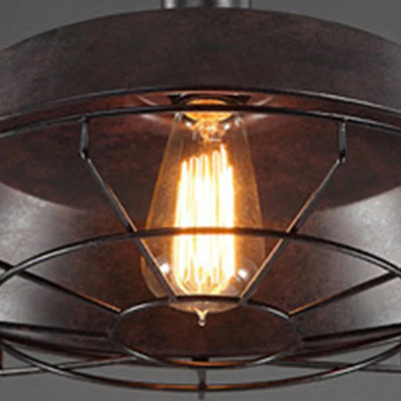 Industrial Vintage Iron Pendant Light Chandelier for Home and Commercial Use