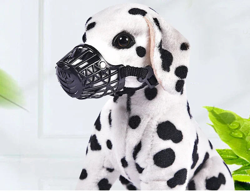 Breathable Adjustable Dog Muzzle for Comfortable Fit