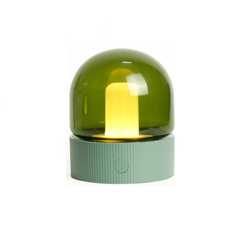 Rechargeable Vintage Mini Pastel Nightstand Lamp