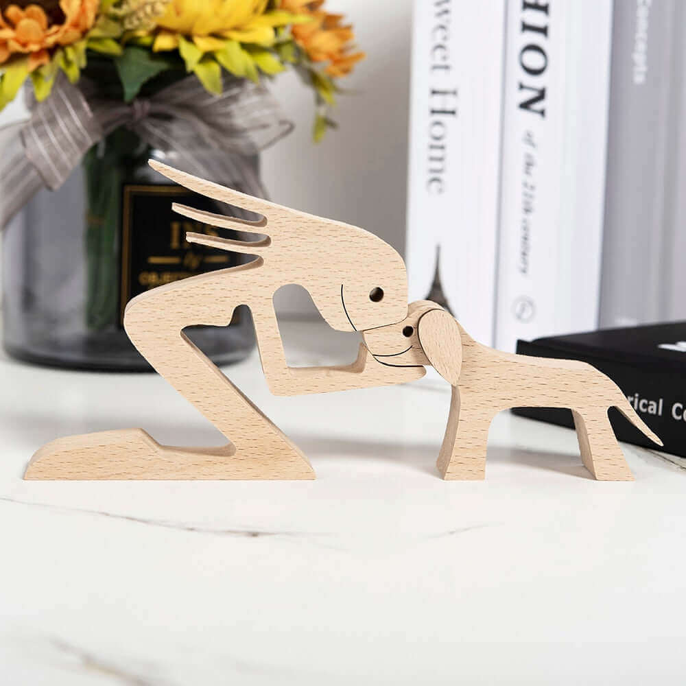 Danish Hand-Carved Wooden Animal Ornaments