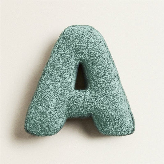 Soft Plush Letter Pillow for Kids - Customizable Decorative Accent
