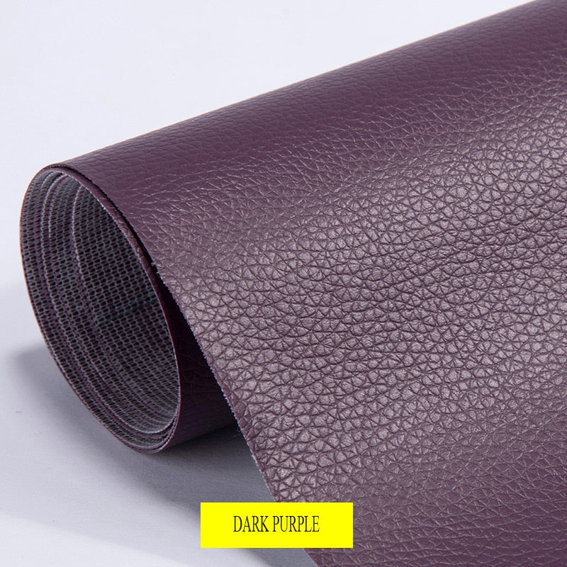 Self-Adhesive Leather Repair Patch Kit for Synthetic Surfaces