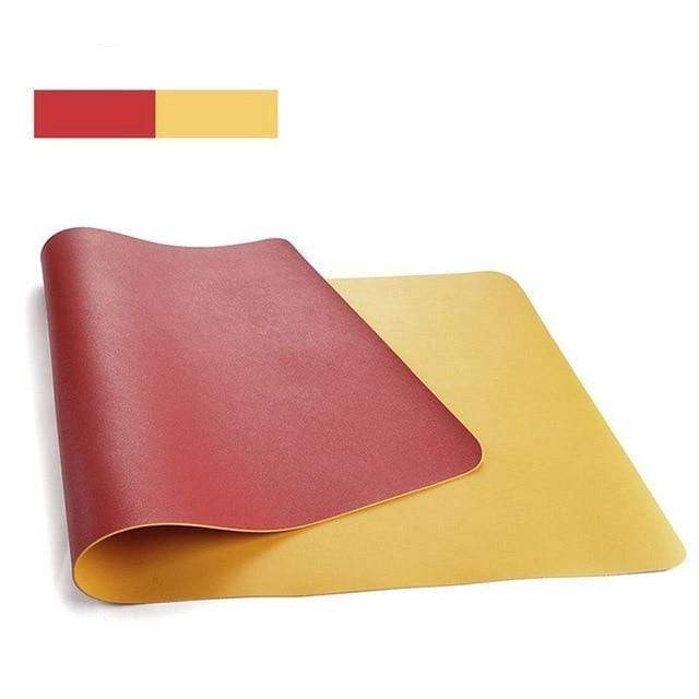 Vegan Leather Reversible Desk Pad