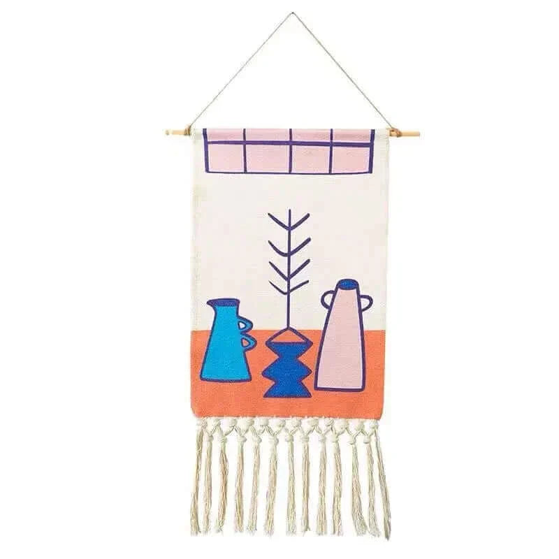 Boho Cotton Macrame Wall Hanging Rug
