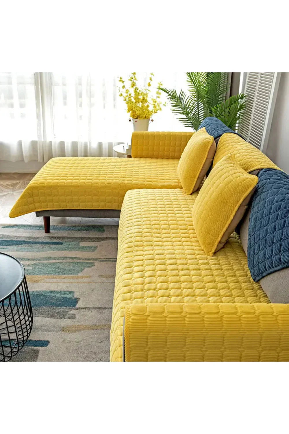 Polyester European Sofa Cover