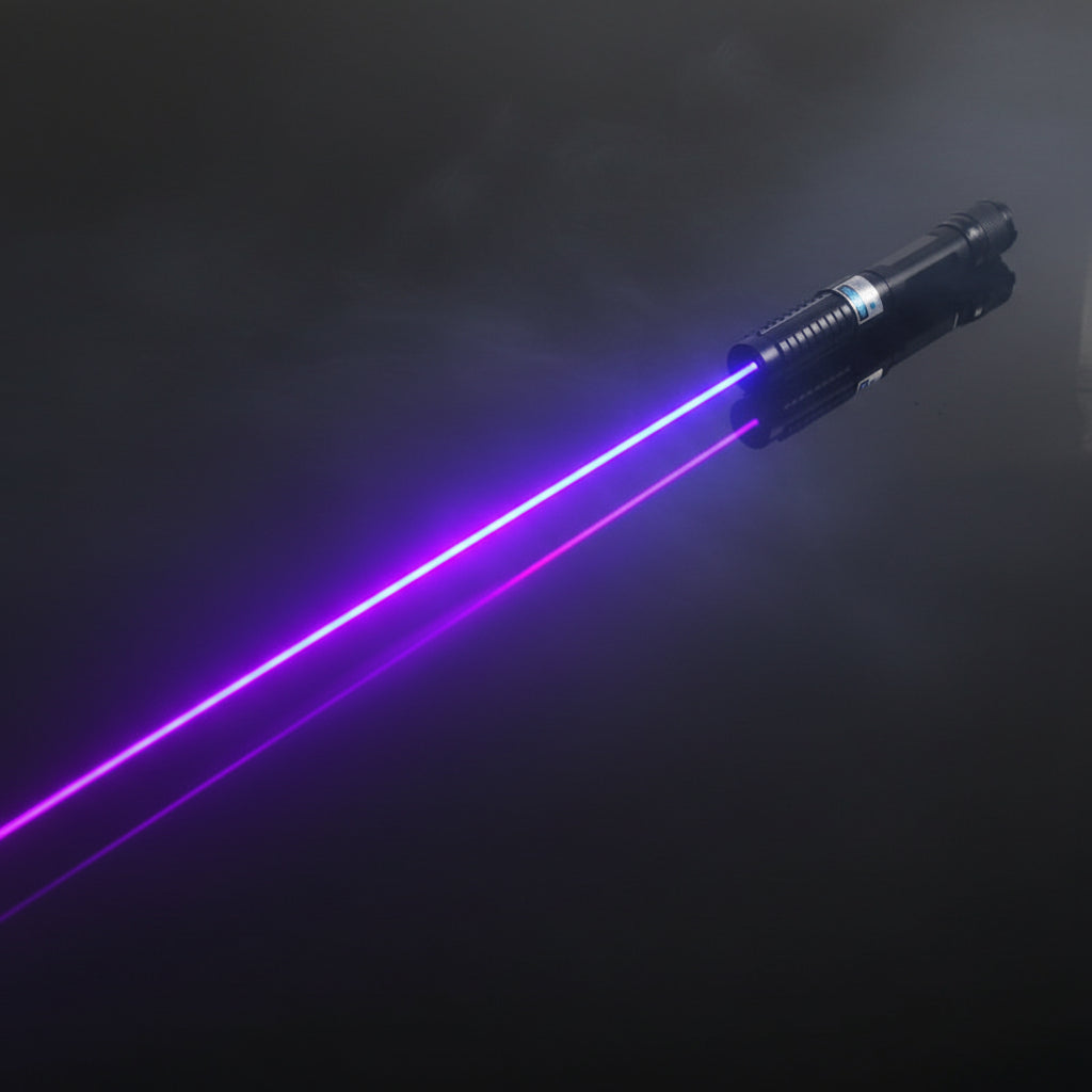High-Power Blue Laser Tactical Flashlight Torch