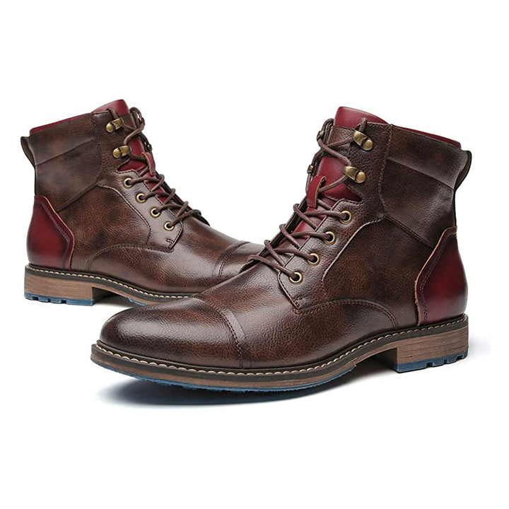 Miles | Timeless Oxford Orthopedic Leather Boots