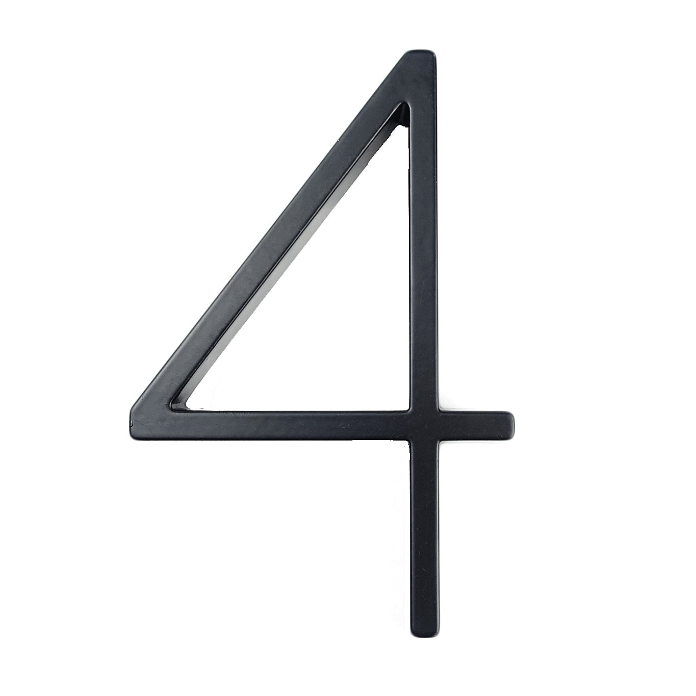 Large Contemporary Metal House Numbers for Address Signage