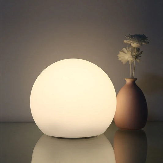 Rechargeable Globe Table Lamp with 16 Color Options