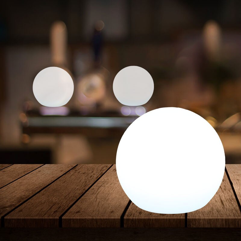 Rechargeable LED Moon Table Lamp with Remote Control