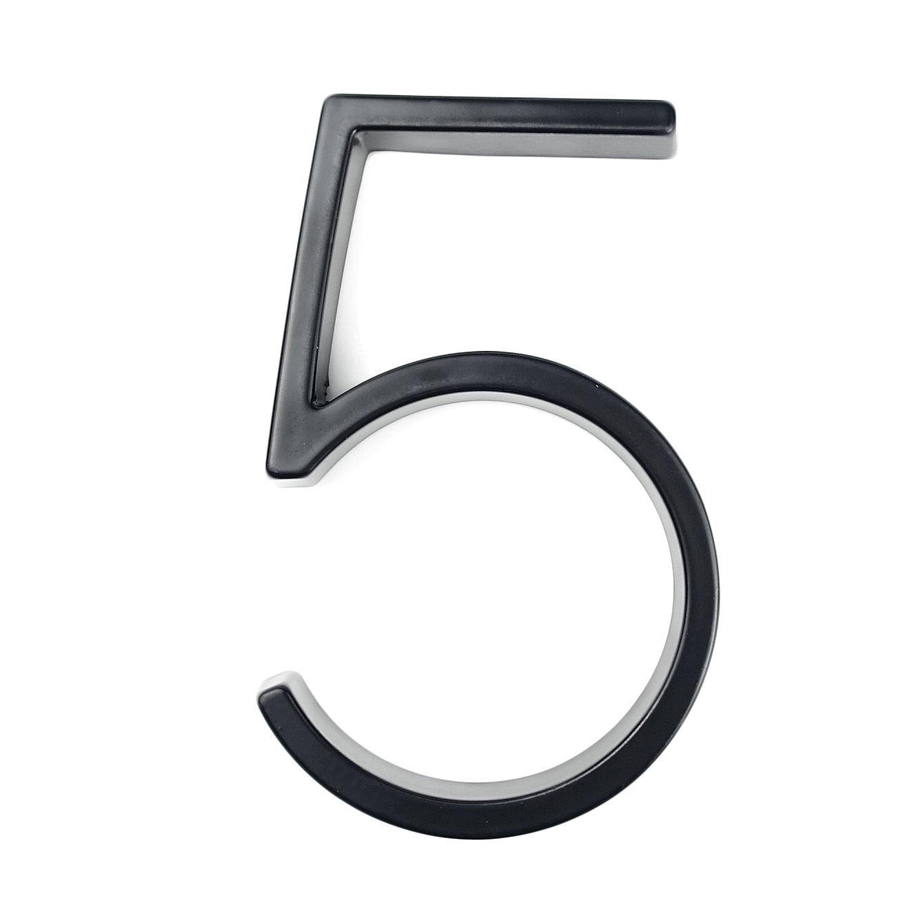 Large Contemporary Metal House Numbers for Address Signage