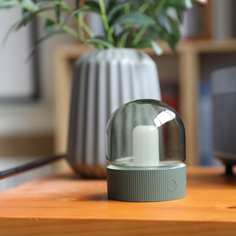 Rechargeable Vintage Mini Pastel Nightstand Lamp