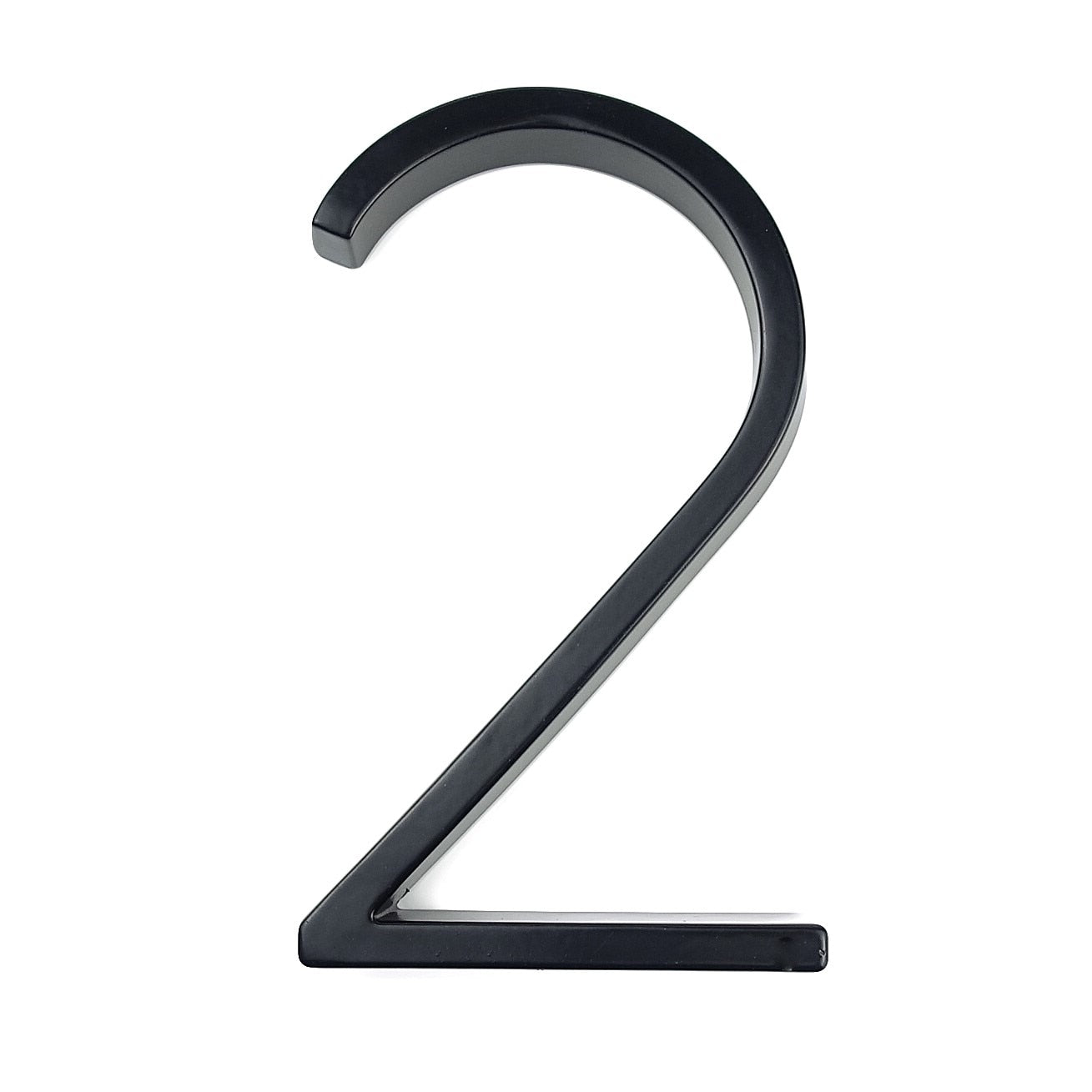 Large Contemporary Metal House Numbers for Address Signage