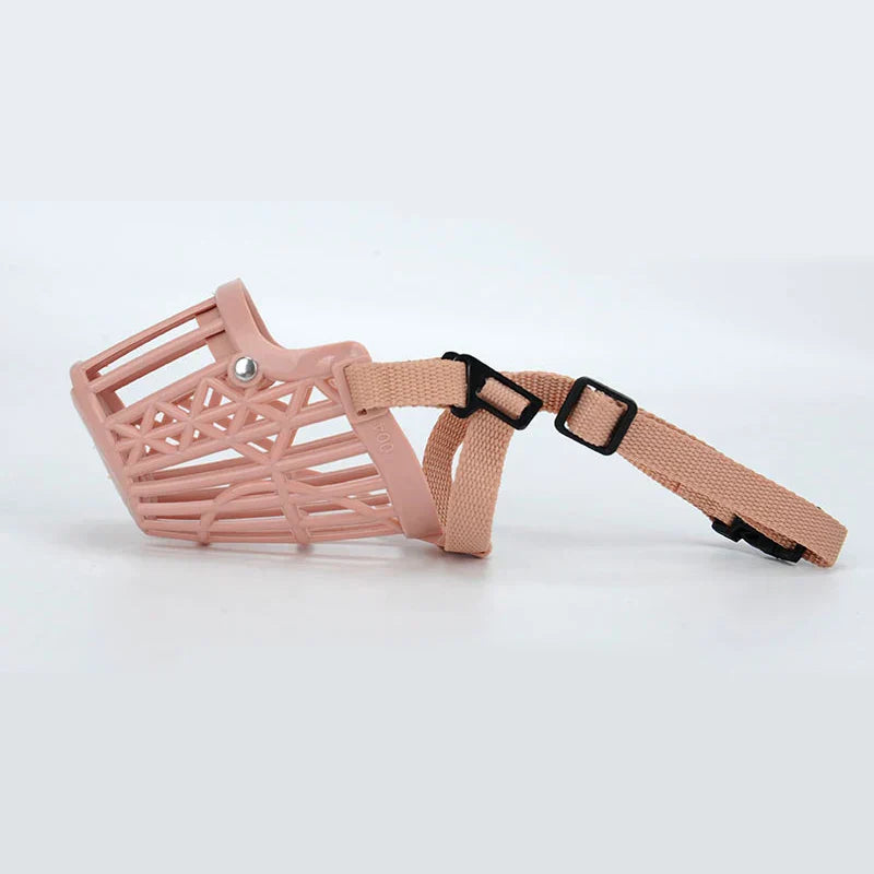 Breathable Adjustable Dog Muzzle for Comfortable Fit