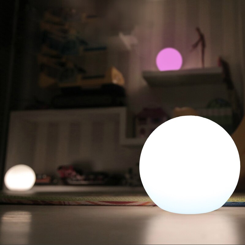 Rechargeable LED Moon Table Lamp with Remote Control