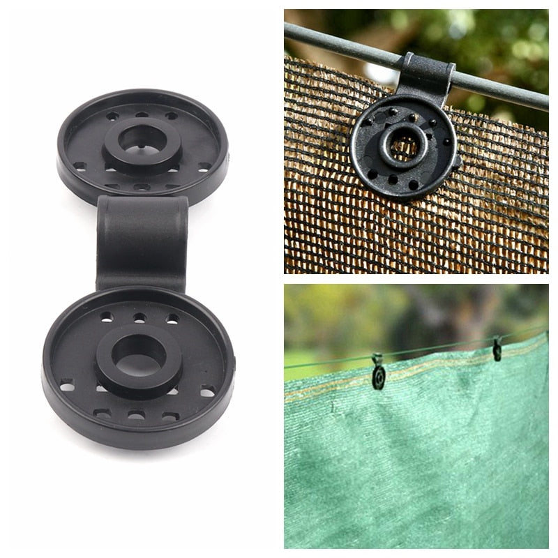 Heavy Duty ABS Shade Net Clips for Outdoor Use