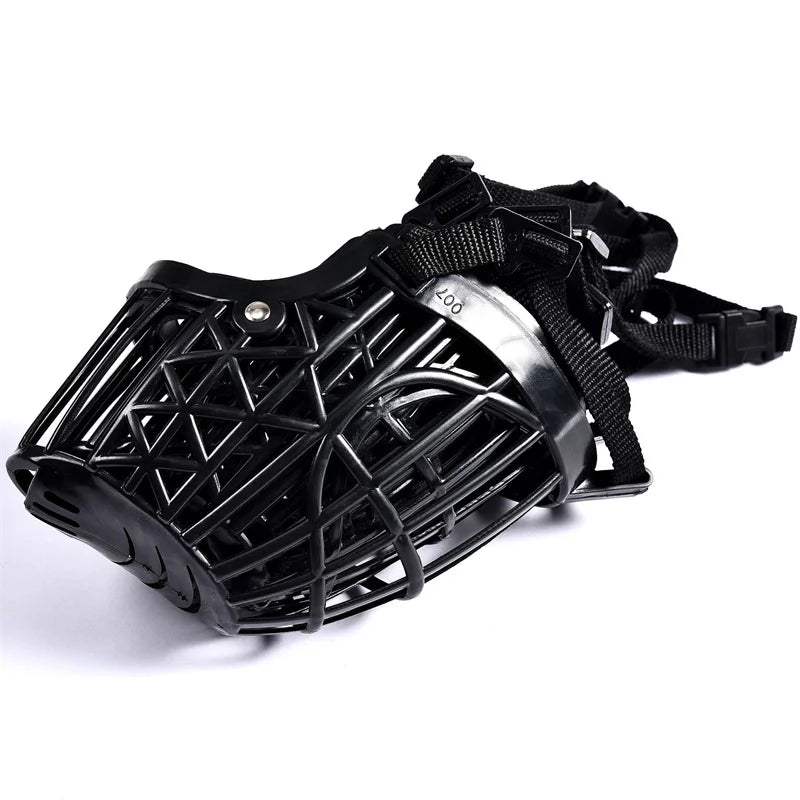 Breathable Adjustable Dog Muzzle for Comfortable Fit